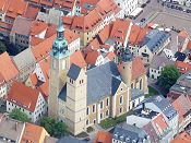 Bild: Petrikirche Luftbild&nbsp;&ndash; Klick zum Vergr&ouml;&szlig;ern
