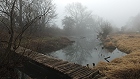 Bild: Brücke im Nebel 01 – Klick zum Vergrößern