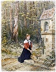 Bild: Andacht im Walde – Klick zum Vergrößern